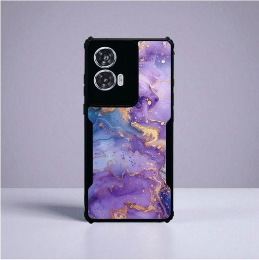 ivogue Lavender Luxe Mobile Cover For Motorola Edge 50 Fusion
