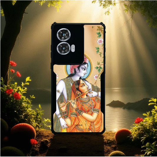 ivogue Radha Madhav Mobile Cover For Motorola Edge 50 Fusion