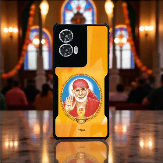 ivogue Sai Darshan Mobile Cover For Motorola Edge 50 Fusion