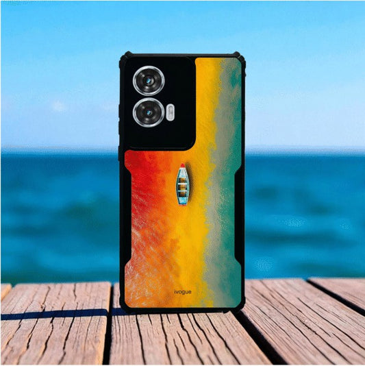 ivogue Boat Mobile Cover For Motorola Edge 50 Fusion