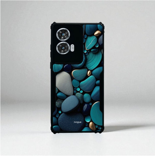 ivogue Ocean Pebbles Mobile Cover For Motorola Edge 50 Fusion