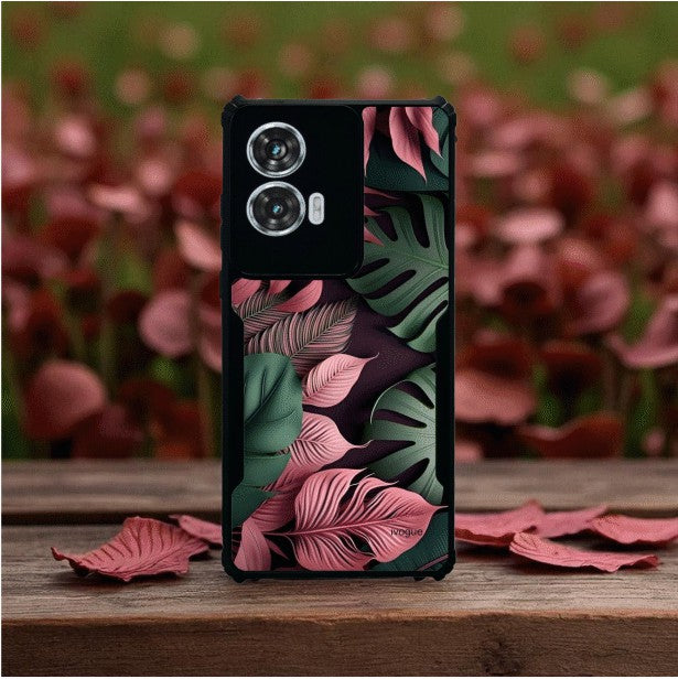 ivogue Dusky Palm Mobile Cover For Motorola Edge 50 Fusion