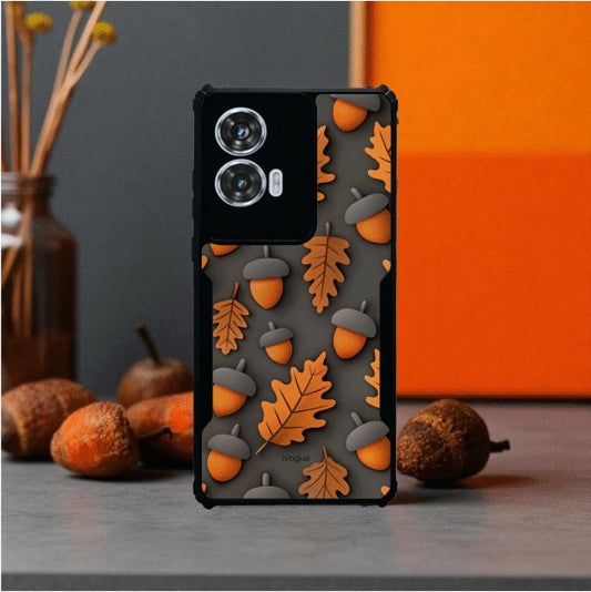ivogue Oak & Acorn Mobile Cover For Motorola Edge 50 Fusion