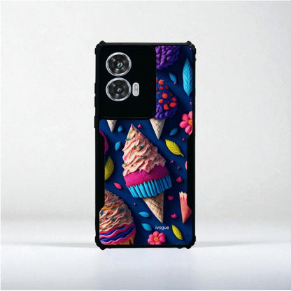 ivogue Cone of Colors Mobile Cover For Motorola Edge 50 Fusion