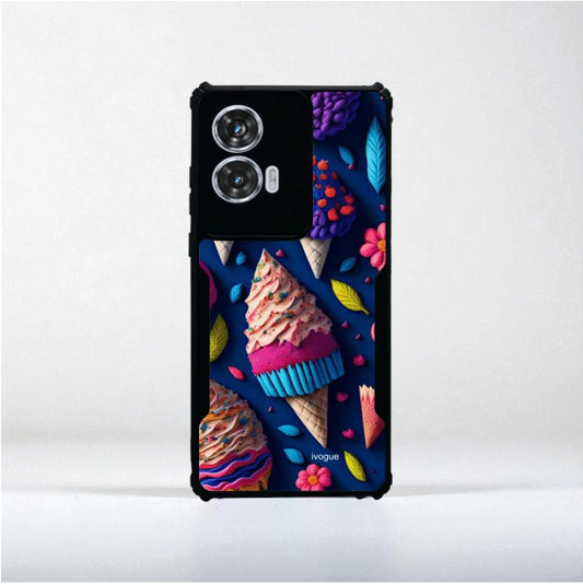 ivogue Cone of Colors Mobile Cover For Motorola Edge 50 Fusion