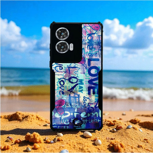 ivogue Vibe of Love Mobile Cover For Motorola Edge 50 Fusion