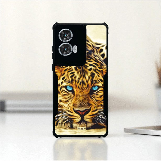 ivogue Jaguar Mobile Cover For Motorola Edge 50 Fusion