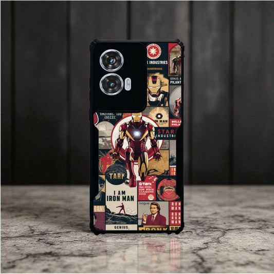 ivogue Iron Man Mobile Cover For Motorola Edge 50 Fusion