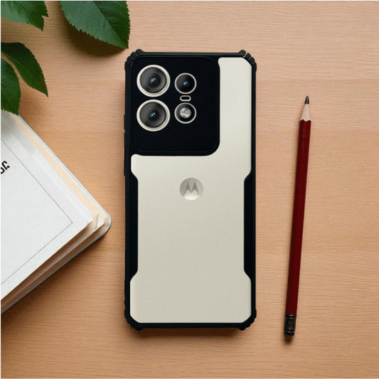 ivogue ipackey Clear Mobile Cover For Motorola Edge 50 Pro