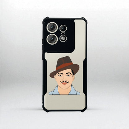 ivogue Bhagat Singh Mobile Cover For Motorola Edge 50 Pro