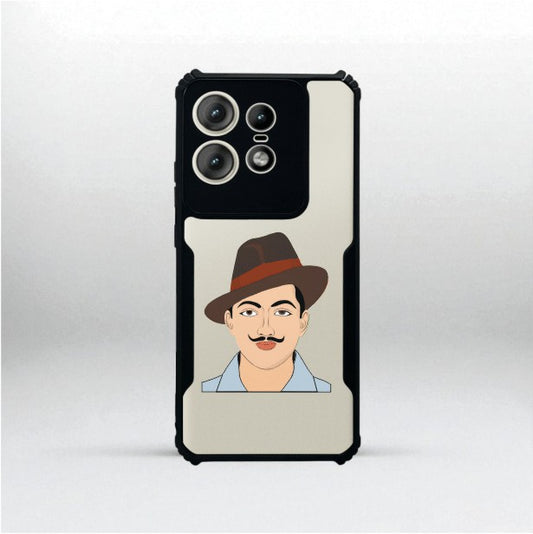 ivogue Bhagat Singh Mobile Cover For Motorola Edge 50 Pro