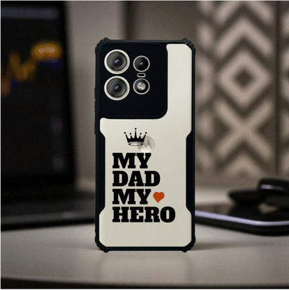 ivogue My Dad My Hero Mobile Cover For Motorola Edge 50 Pro