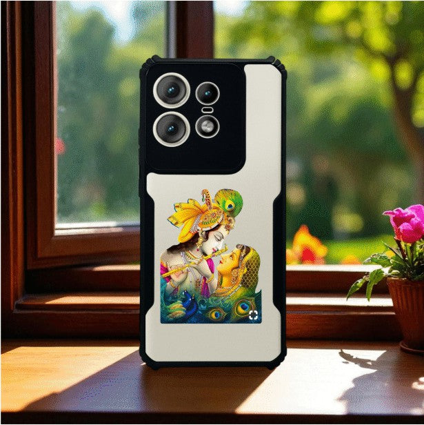 ivogue Radha Krishna Mobile Cover For Motorola Edge 50 Pro