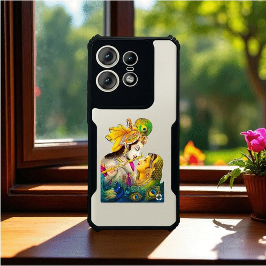 ivogue Radha Krishna Mobile Cover For Motorola Edge 50 Pro
