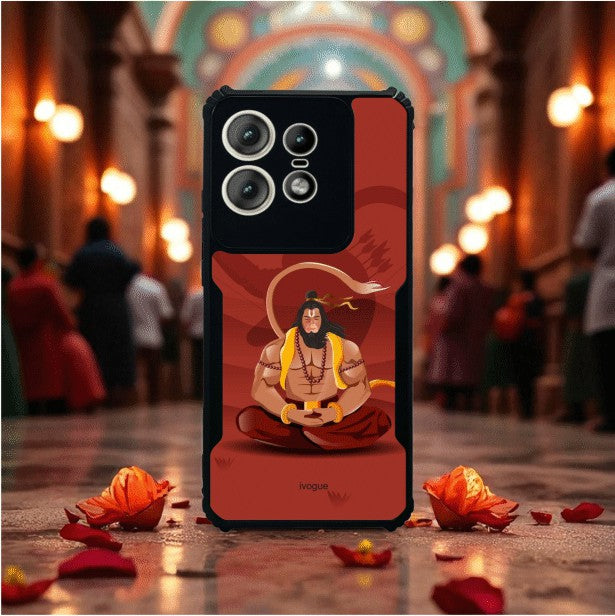 ivogue Veer Hanuman Mobile Cover For Motorola Edge 50 Pro