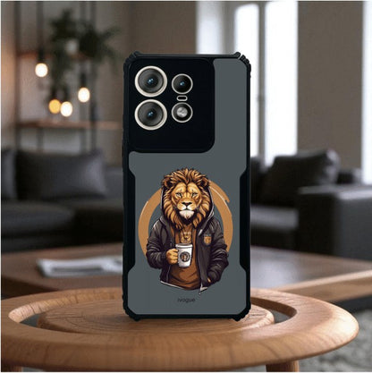 ivogue Stylish Lion Mobile Cover For Motorola Edge 50 Pro