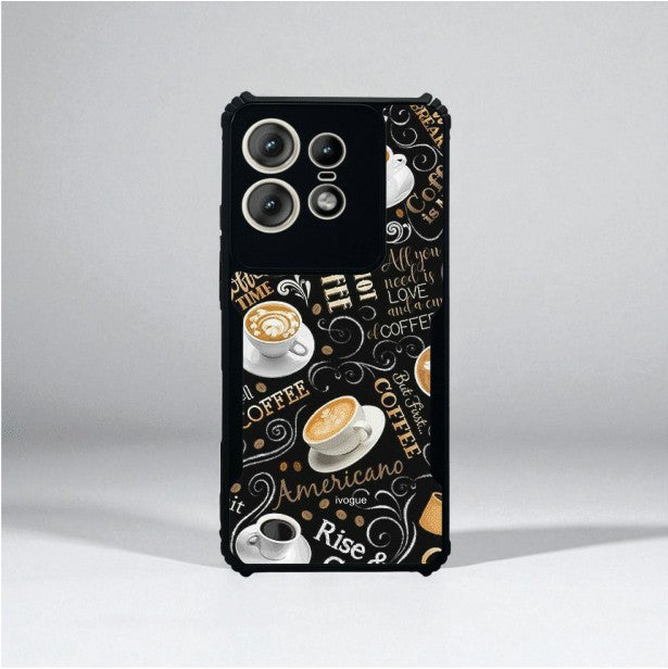 ivogue Coffee O’Clock Mobile Cover For Motorola Edge 50 Pro