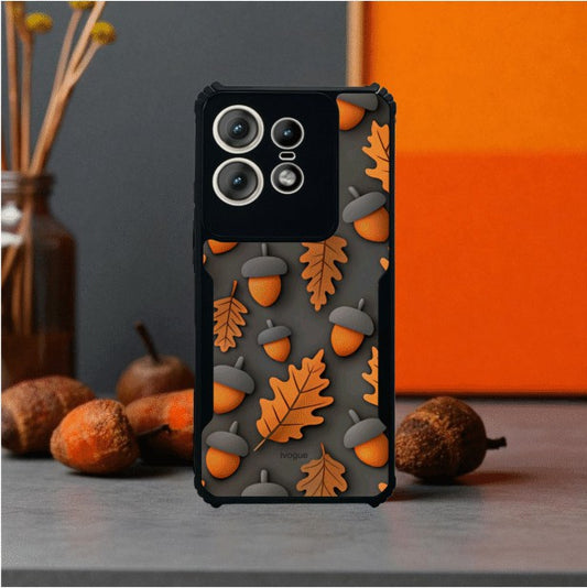 ivogue Oak & Acorn Mobile Cover For Motorola Edge 50 Pro