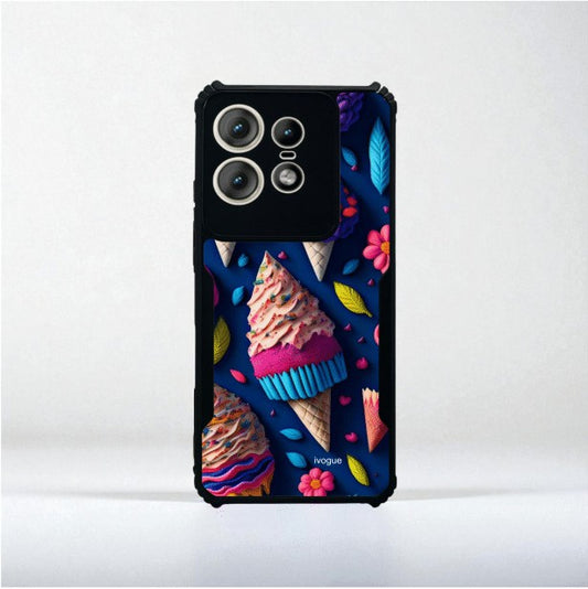 ivogue Cone of Colors Mobile Cover For Motorola Edge 50 Pro