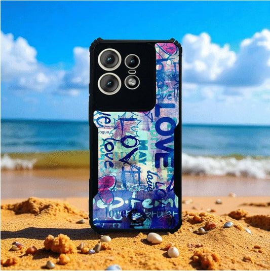 ivogue Vibe of Love Mobile Cover For Motorola Edge 50 Pro