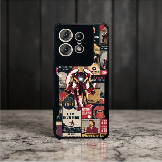 ivogue Iron Man Mobile Cover For Motorola Edge 50 Pro