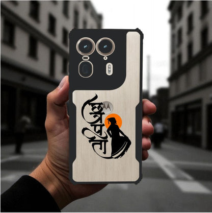 ivogue Shivaji Maharaj Mobile Cover For Motorola Edge 50 Ultra