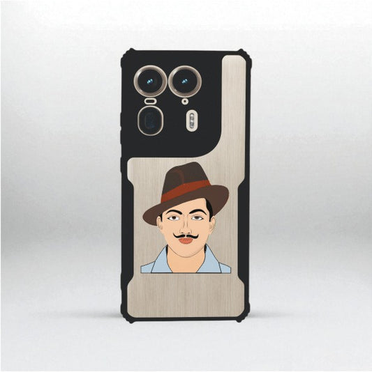ivogue Bhagat Singh Mobile Cover For Motorola Edge 50 Ultra