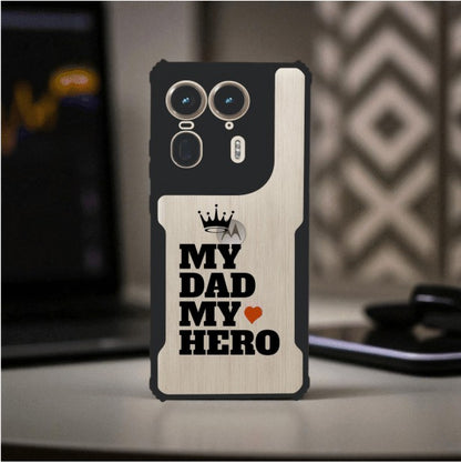 ivogue My Dad My Hero Mobile Cover For Motorola Edge 50 Ultra