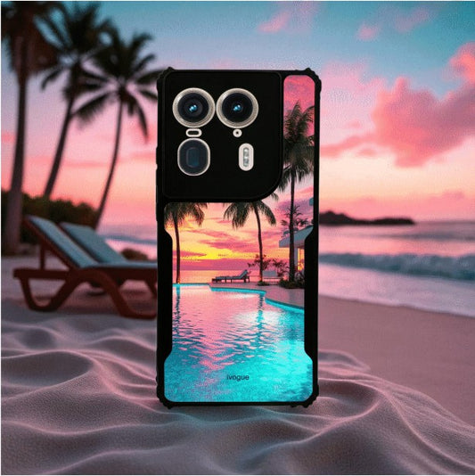 ivogue Sunset Serenity Mobile Cover For Motorola Edge 50 Ultra