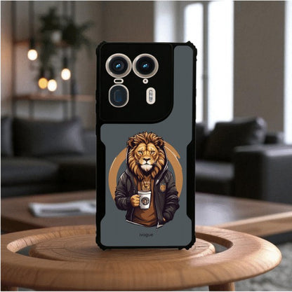 ivogue Stylish Lion Mobile Cover For Motorola Edge 50 Ultra