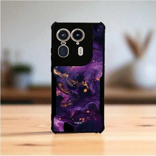 ivogue Purple Alchemy Mobile Cover For Motorola Edge 50 Ultra