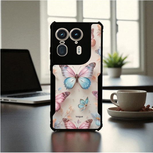 ivogue Butterfly Bloom Mobile Cover For Motorola Edge 50 Ultra