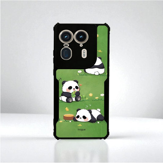 ivogue Panda Playground Mobile Cover For Motorola Edge 50 Ultra