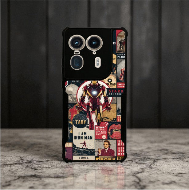 ivogue Iron Man Mobile Cover For Motorola Edge 50 Ultra