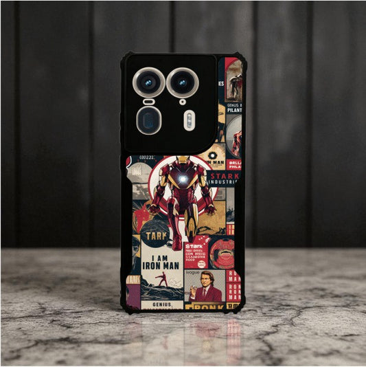 ivogue Iron Man Mobile Cover For Motorola Edge 50 Ultra