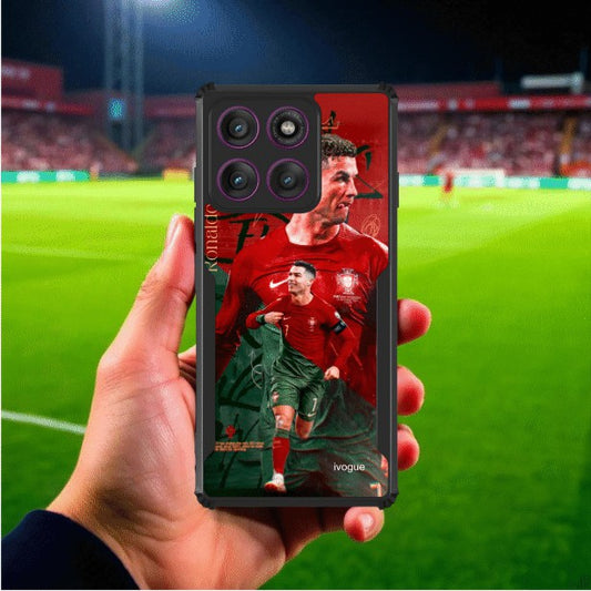 ivogue Ronaldo Mobile Cover For Motorola Edge 60 Fusion