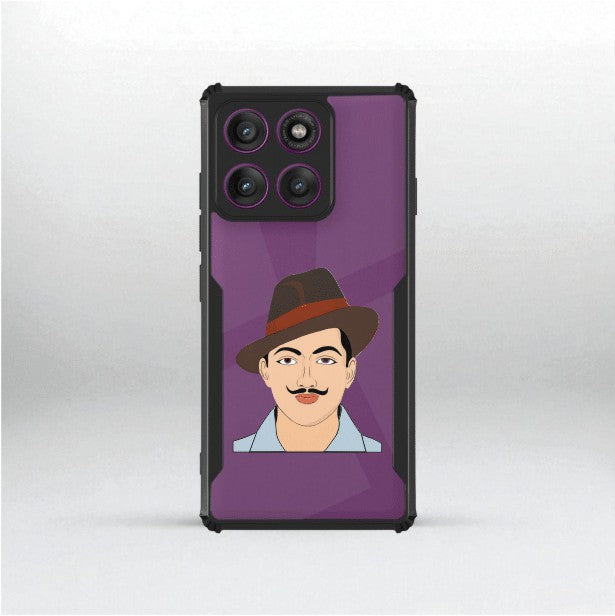 ivogue Bhagat Singh Mobile Cover For Motorola Edge 60 Stylus