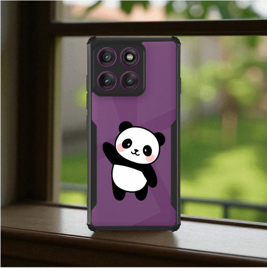 ivogue Panda Mobile Cover For Motorola Edge 60