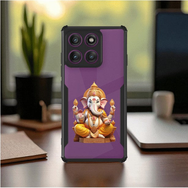 ivogue Ganesha Mobile Cover For Motorola Edge 60 Fusion