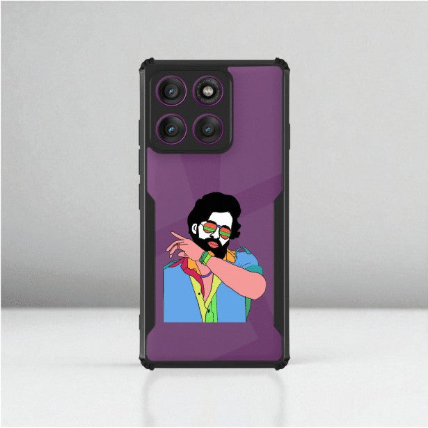 ivogue Pushpa Mobile Cover For Motorola Edge 60 Fusion