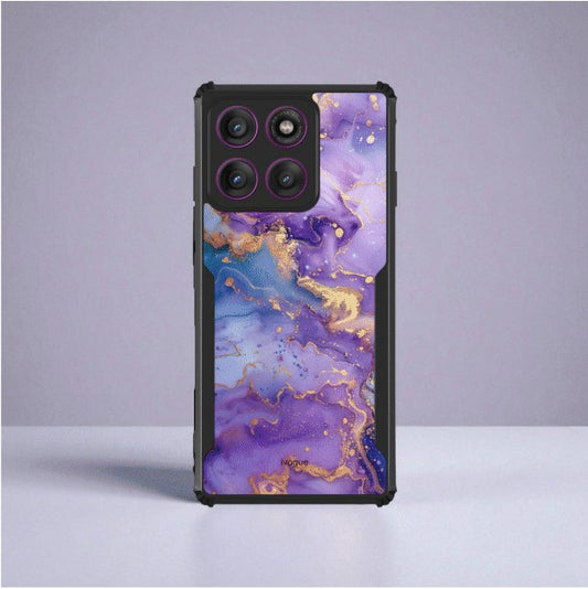 ivogue Lavender Luxe Mobile Cover For Motorola Edge 60 Fusion