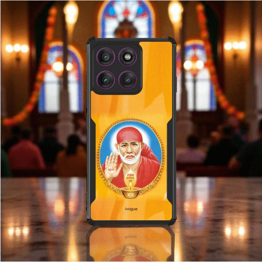 ivogue Sai Darshan Mobile Cover For Motorola Edge 60 Fusion