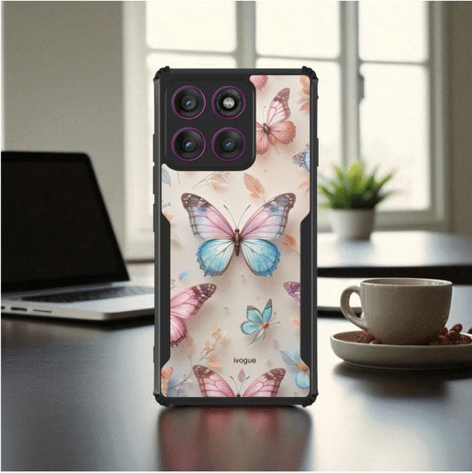 ivogue Butterfly Bloom Mobile Cover For Motorola Edge 60 Fusion