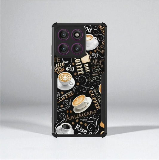 ivogue Coffee O’Clock Mobile Cover For Motorola Edge 60 Fusion