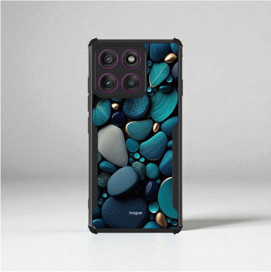 ivogue Ocean Pebbles Mobile Cover For Motorola Edge 60