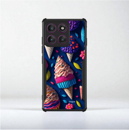 ivogue Cone of Colors Mobile Cover For Motorola Edge 60 Fusion