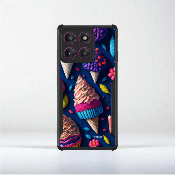 ivogue Cone of Colors Mobile Cover For Motorola Edge 60 Stylus