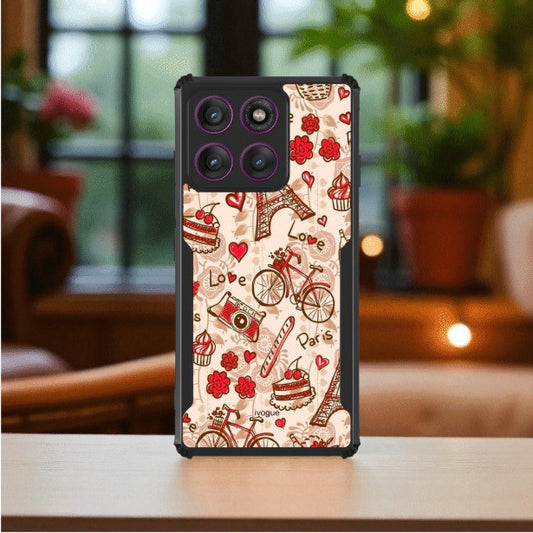 ivogue French Fancy Mobile Cover For Motorola Edge 60 Stylus