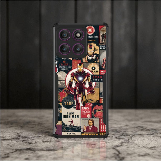 ivogue Iron Man Mobile Cover For Motorola Edge 60