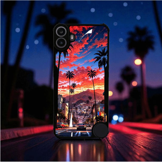 ivogue Palm City Nights Mobile Cover For NOTHING CMF Phone 1
